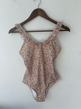 Rylee + Cru Floral One-Piece Swimsuit